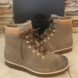 UGG‎ MEN'S HALDAN SUEDE BOOTS NEW TAUPE
