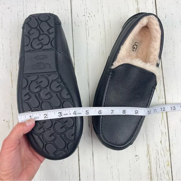 UGG Men’s Leather Ascot Slippers