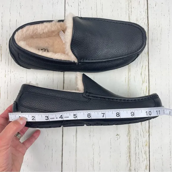 UGG Men’s Leather Ascot Slippers