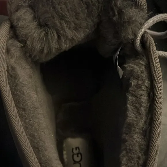 UGG Men's Neumel Suede Casual Boots Slippers in Grey