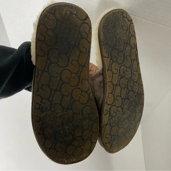 Ugg Men's Scuff Cocoa Suede Slippers Size 11