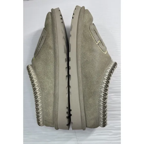 Ugg Men’s Tasman Graphic Shadow Slippers 1129140 Suede Pumice Sz 8/41