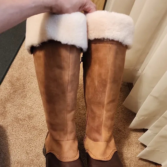 UGG Miko Chestnut Tall Waterproof Boots