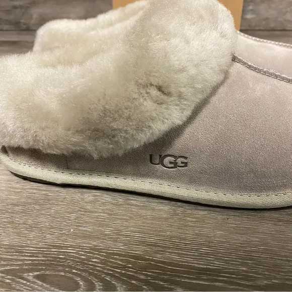 UGG | Moraene Suede Slippers In Goat Grey NEW Size 6