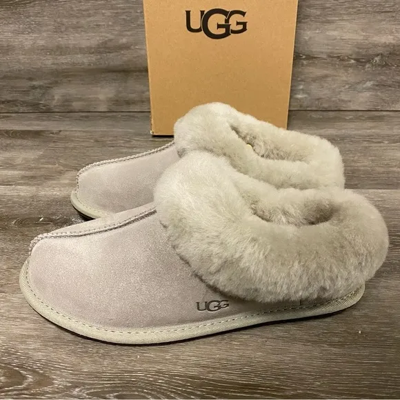 UGG | Moraene Suede Slippers In Goat Grey NEW Size 6