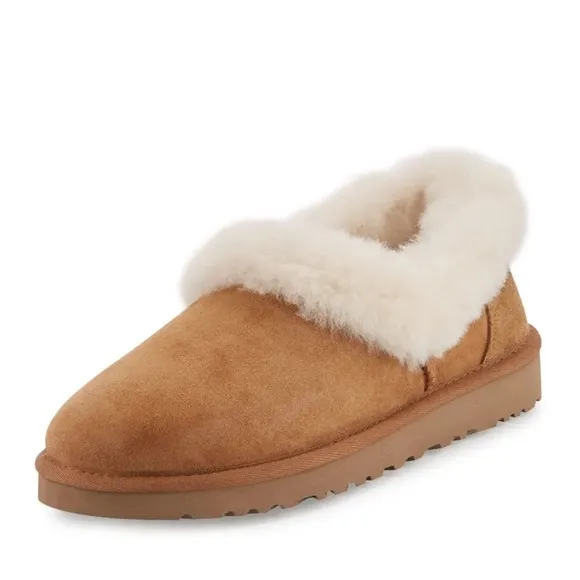 UGG | Nita Closed Back Slippers In Chestnut NEW Gift
