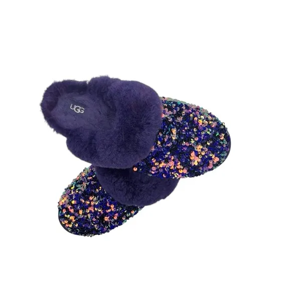 UGG Scuffette II Stellar Sequin Women’s Size 10