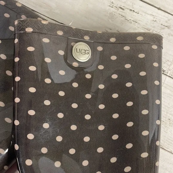 UGG Shaye Polka Dots Rain Boots