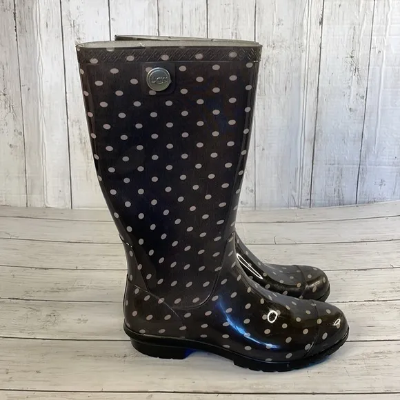 UGG Shaye Polka Dots Rain Boots