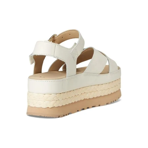 UGG Shoes Audrey Jasmine Leather Ankle Strap Platform Sandals