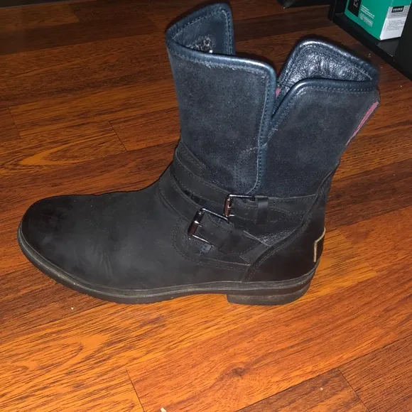 UGG Simmens motorcycle boot black Waterproof