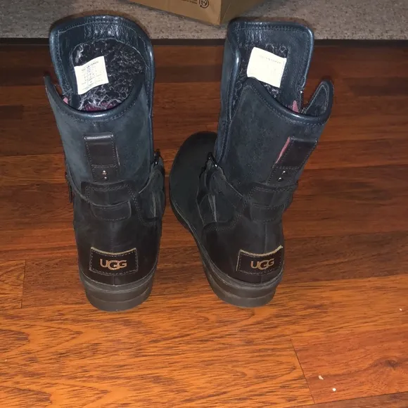 UGG Simmens motorcycle boot black Waterproof