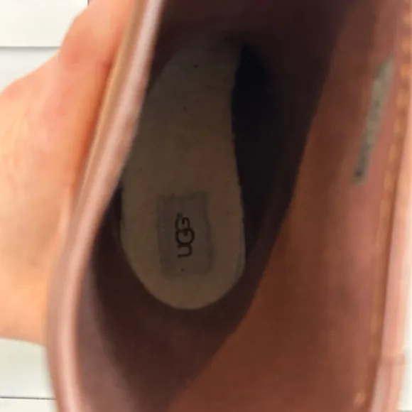 Ugg Sivada Chocolate Rain Boots Sz 41