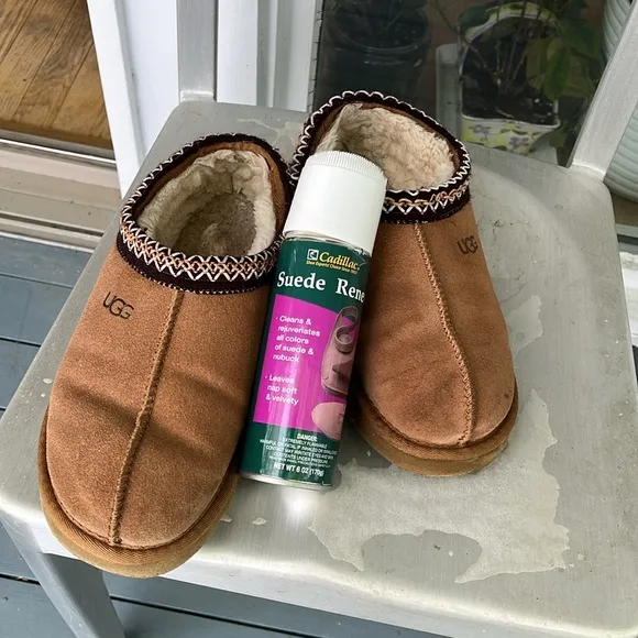 UGG Tasman Braid Chestnut Brown Slippers Indoor Outdoor 🥾⭐️