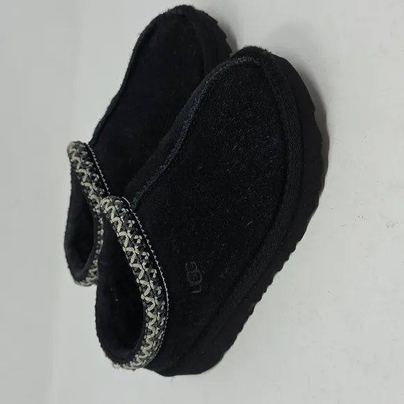 UGG Tasman II  Black Toddler Kids Slippers Size 11
