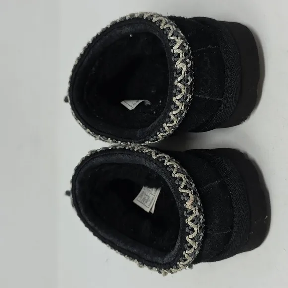 UGG Tasman II  Black Toddler Kids Slippers Size 11