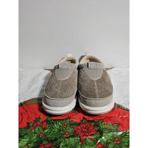 UGG Tasman IOE (Inside Outside Everywhere) Men's Suede Slipper Beige Size 10 NEW