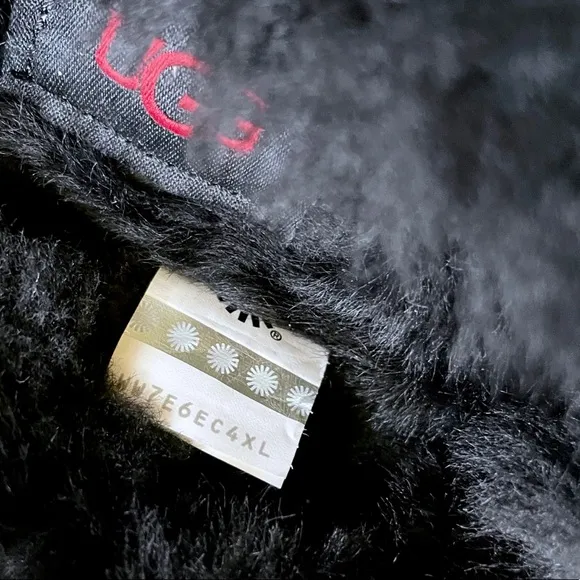 UGG Women’s Cluggette Sequin Black Slippers