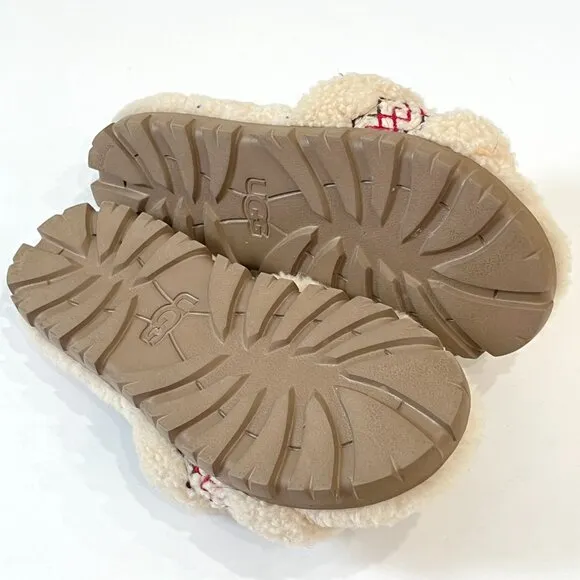 UGG Womens Cozetta Braid Slippers In Natural Size 9