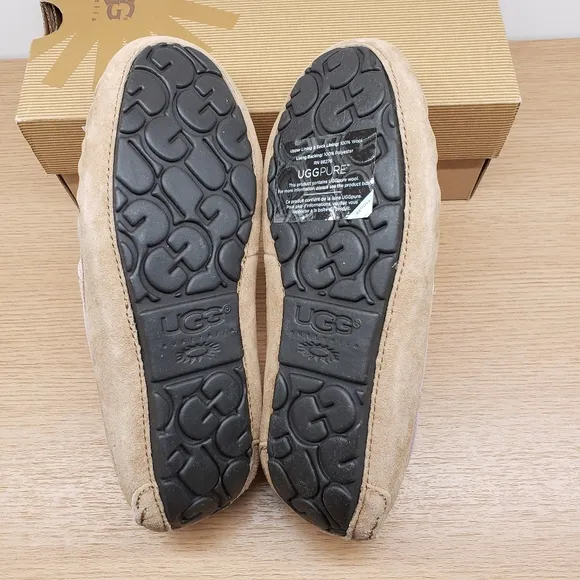 UGG Womens Dakota Moccasin Tabacco Indoor Outdoor Slippers