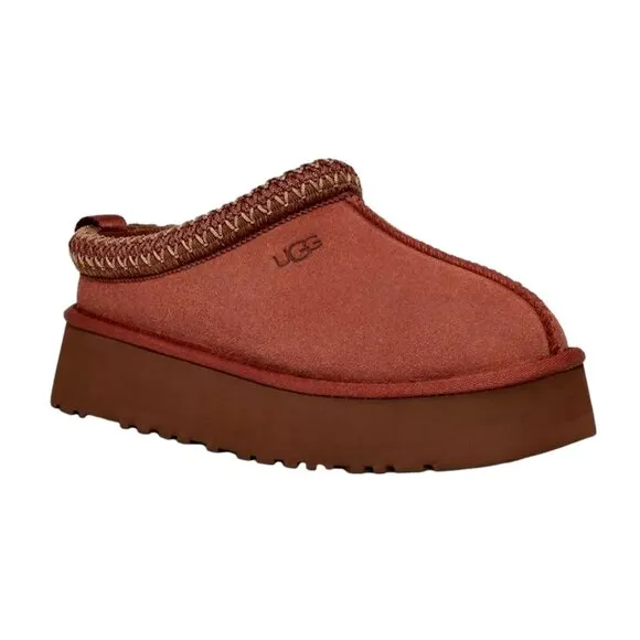 UGG Womens Tazz Slippers Red Jasper Size 7