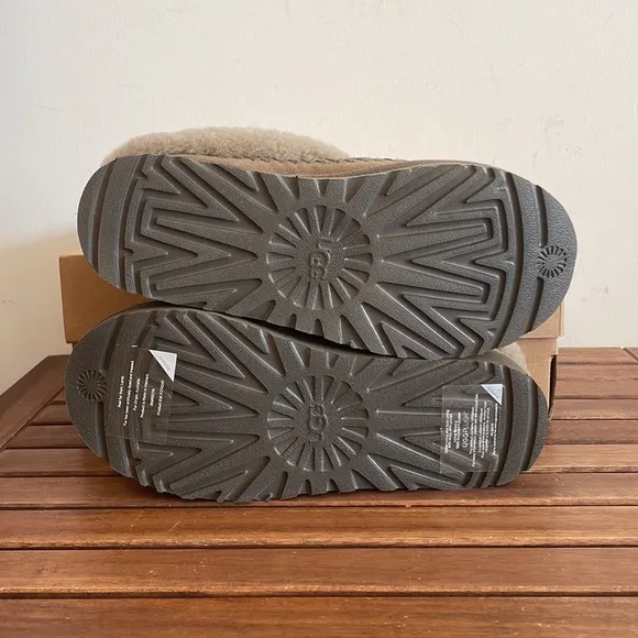 UGG Tasman Alpine Slippers Hickory USA Women Size 9/UK 7/EU 40