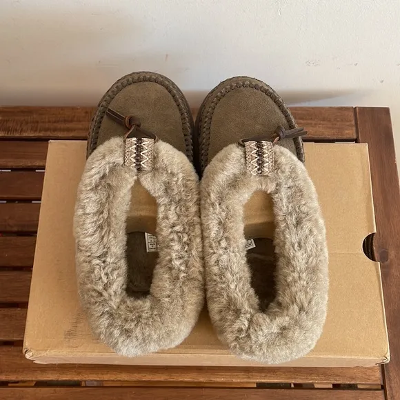 UGG Tasman Alpine Slippers Hickory USA Women Size 9/UK 7/EU 40