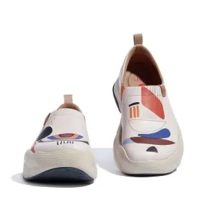 UIN Women's Shoes Casual Lightweight Wide Toe Chunky Sneaker (Inspiration Leap)