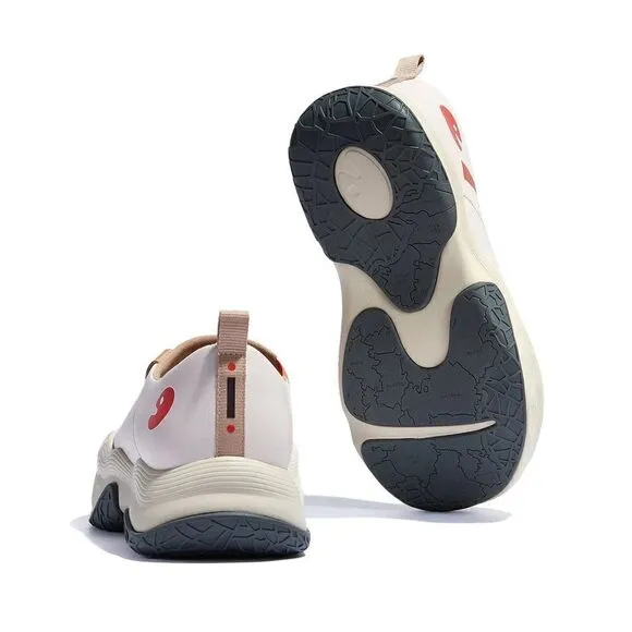 UIN Women's Shoes Casual Lightweight Wide Toe Chunky Sneaker (Inspiration Leap)