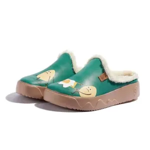 UIN Women's Mules Household Slippers (Fuerteventura Here's Your Breakfast)