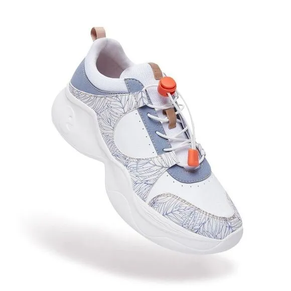 UIN Women's Chunky Fashion Sneakers Casual Shoes (FALL ULTRAMARINE) No Box