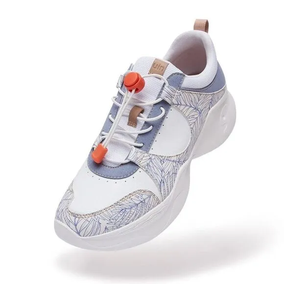 UIN Women's Chunky Fashion Sneakers Casual Shoes (FALL ULTRAMARINE) No Box