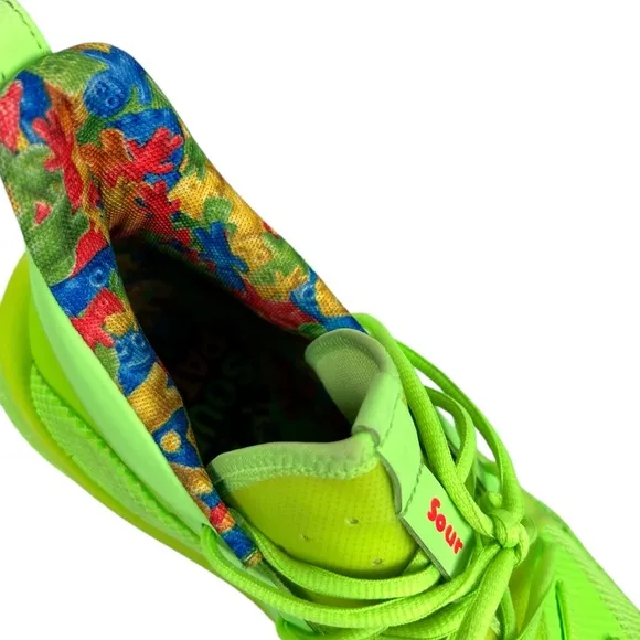 Under Armour Curry 7 Sour Patch Men's Size 14 Basketball Shoes Green Gym