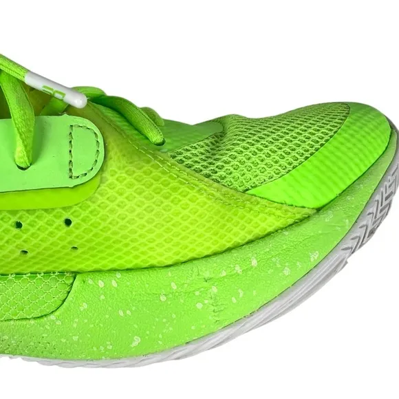 Under Armour Curry 7 Sour Patch Men's Size 14 Basketball Shoes Green Gym