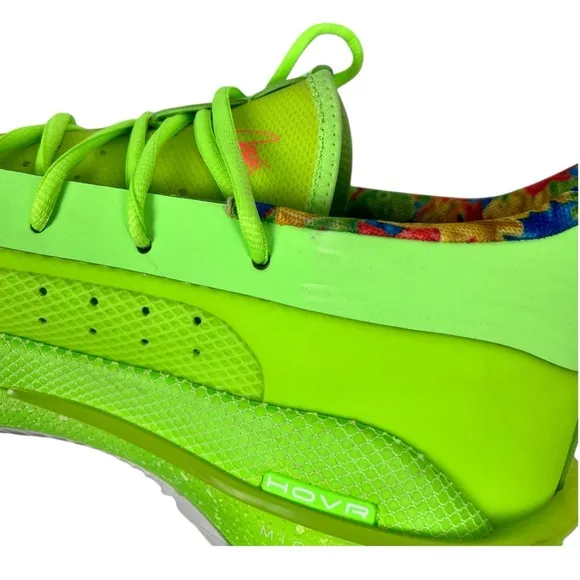 Under Armour Curry 7 Sour Patch Men's Size 14 Basketball Shoes Green Gym