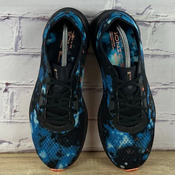 Under Armour HOVR Sonic 5 Blue Black Running Shoes Men's 11 Athletic Gym Sneaker