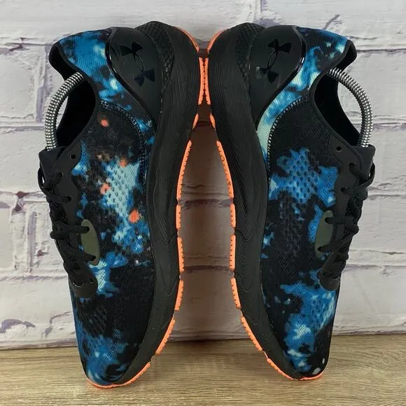 Under Armour HOVR Sonic 5 Blue Black Running Shoes Men's 11 Athletic Gym Sneaker