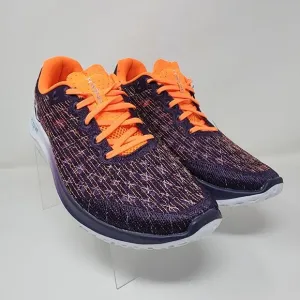 Under Armour Running Shoes Mens 10.5 Purple Flow Velociti Wind 2 Knit Sneakers