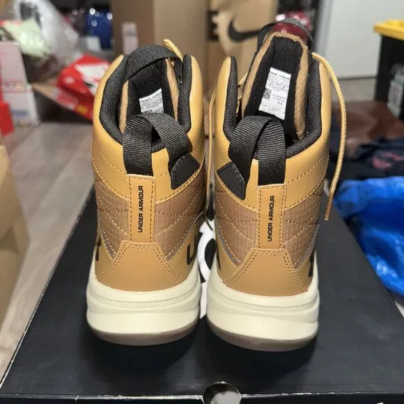 Under Armour Stellar G2 6&quot; Tactical Combat Boot Sz 10.5 Wheat 3025578 200 UA