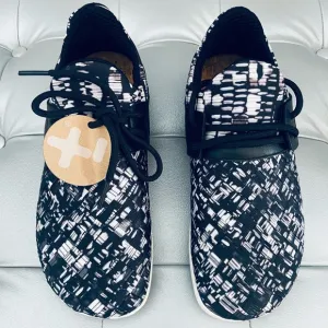 Unisex OTZ OG AVY Textile Lace Up Shoes 74249 B&amp;W