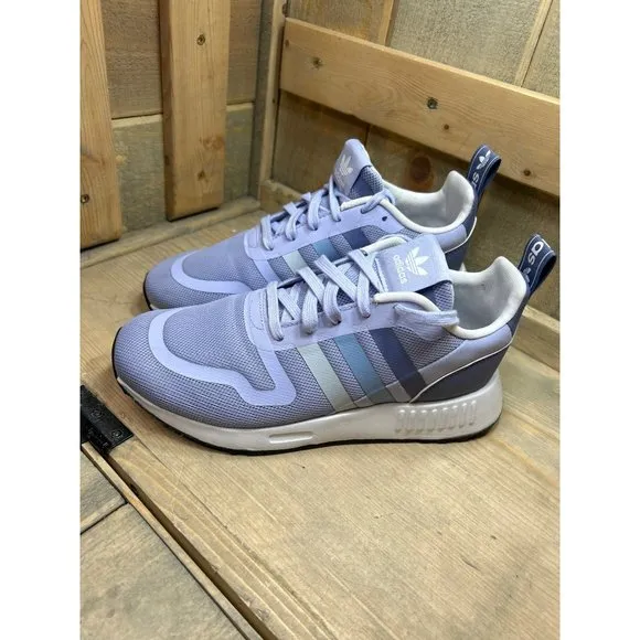 US6.5 Adidas Womens Multix H02977 Purple Running Shoes Sneakers
