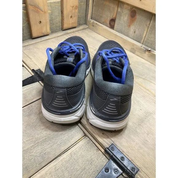 Us8 Womens Brooks Dyad 10 Running Shoes Sneakers Grey Blue Need Insoles