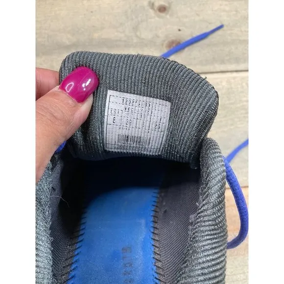 Us8 Womens Brooks Dyad 10 Running Shoes Sneakers Grey Blue Need Insoles