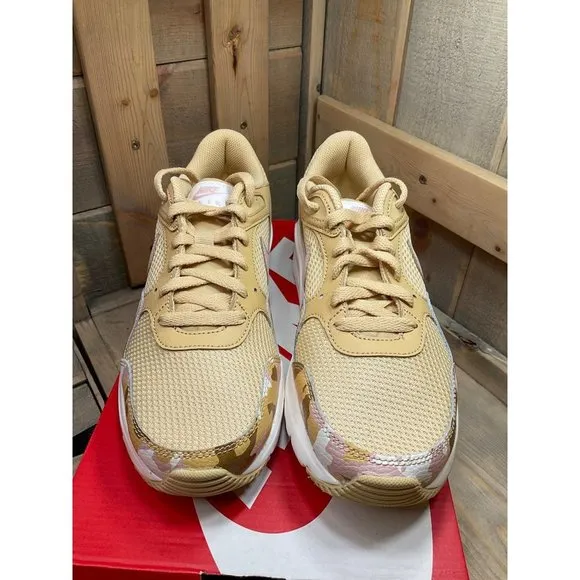 Us9.5 Nike Air Max SC Shoes Womens Sesame Pink Camo Sneakers DX3733-200