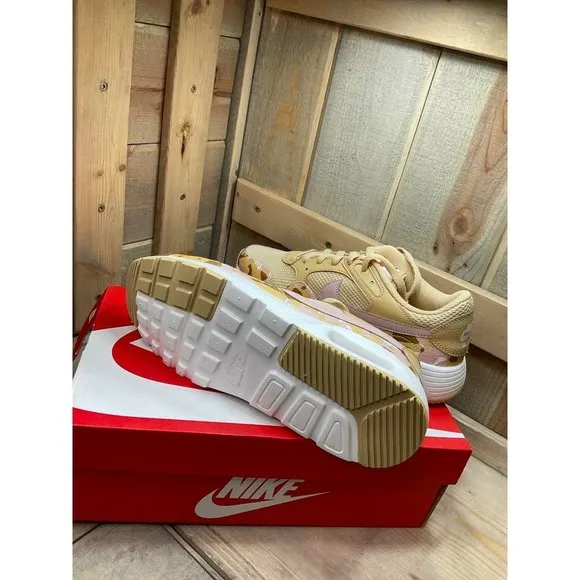 Us9.5 Nike Air Max SC Shoes Womens Sesame Pink Camo Sneakers DX3733-200