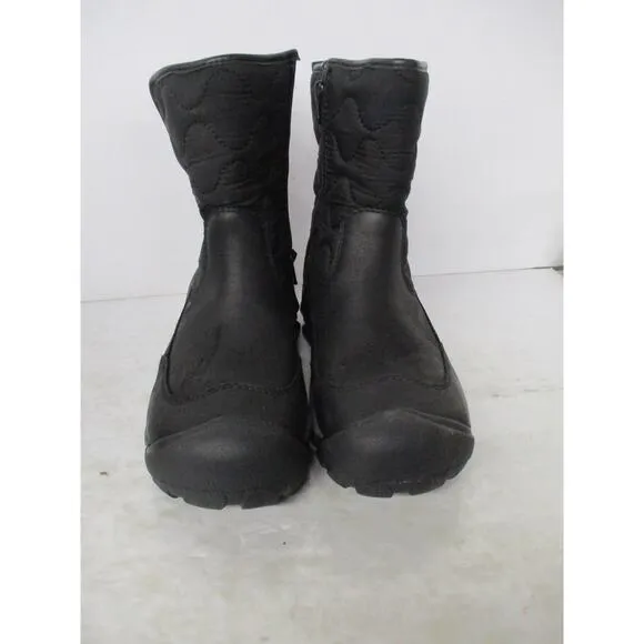 USED Keen Women's Waterproof Betty Pull-on Boots, Black-Size 8