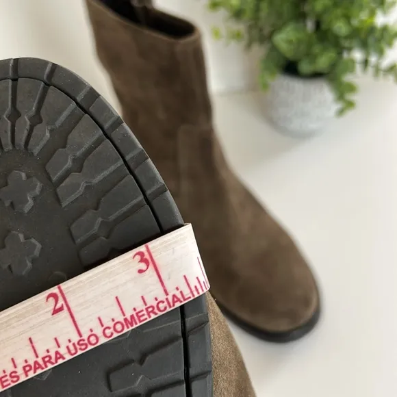 Vía  Spiga Brown Suede mid calfflat boots Womens