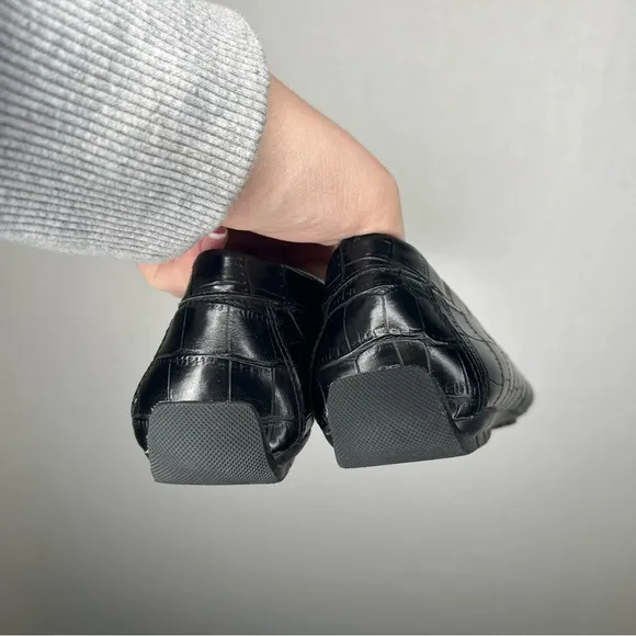 Vaneli Alika | Black Woman’s Slip On Loafers 9.5 Shoe