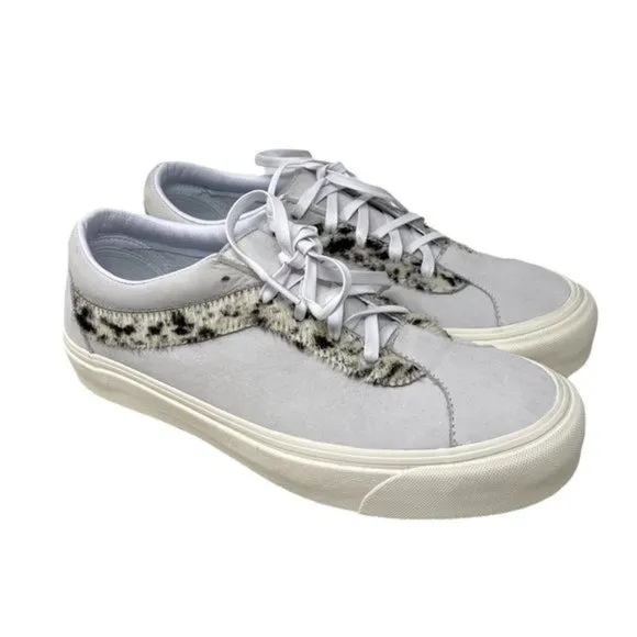 VANS Bold Ni Pony Low Top White Men Suede Sneakers Casual Shoes Size VN0A3WLP42N