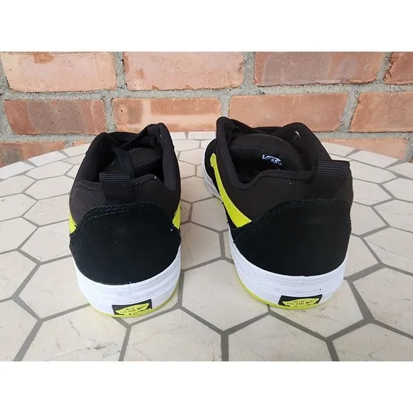 Vans Kyle Walker Black Sulphur Green Size US 7.5 Men's Rare VN0A5JIE8YY Sneakers